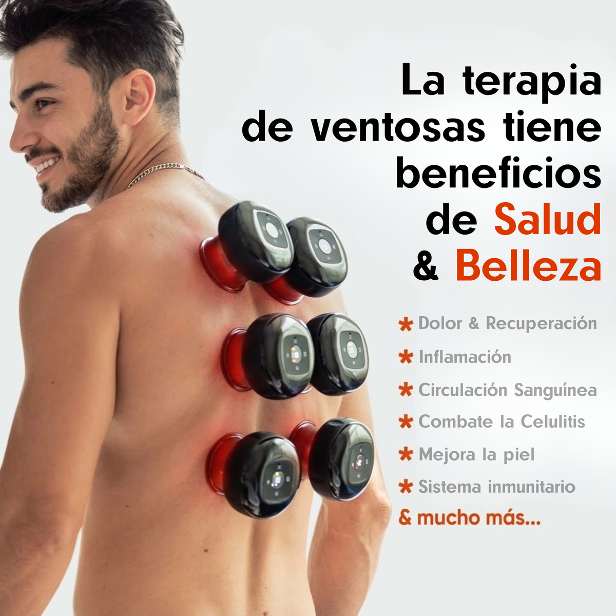 VORA™ Terapia con Ventosas Inteligentes